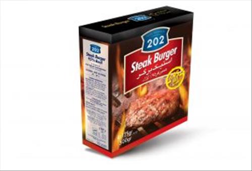 استیک برگر 95% (125 گرمی)