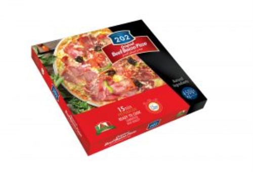 پیتزا بیکن با نان ایتالیایی